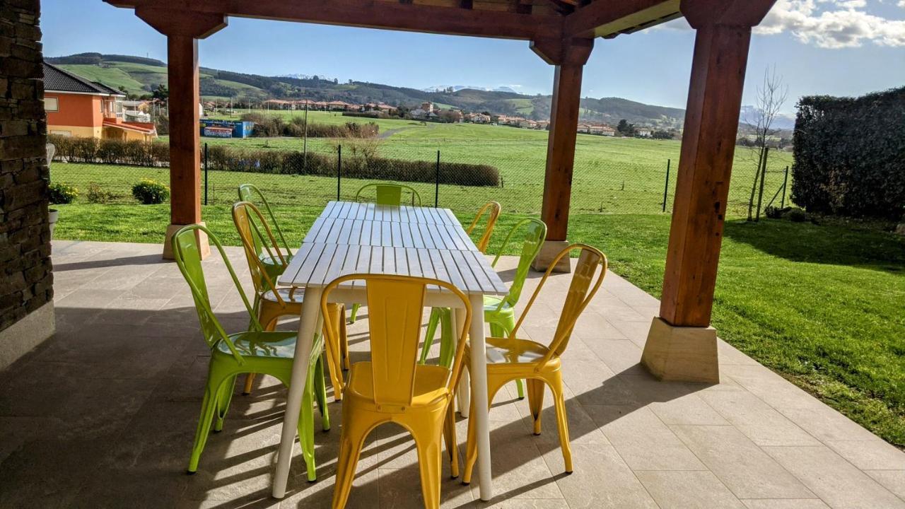 Chalet Galizano Junto A La Playa ภายนอก รูปภาพ